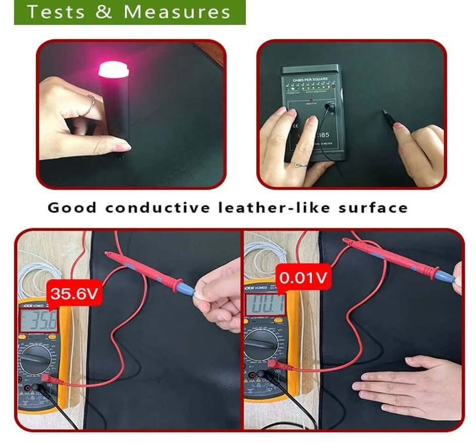 Using GroundPro mat for EMF protection